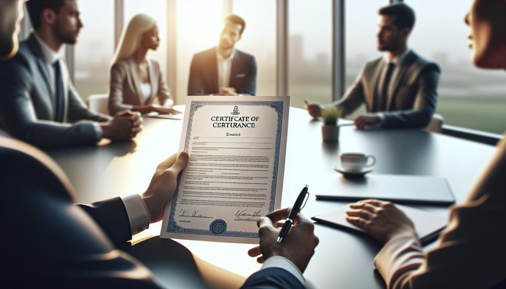 What is a Certificate of Insurance for a Business: Essential