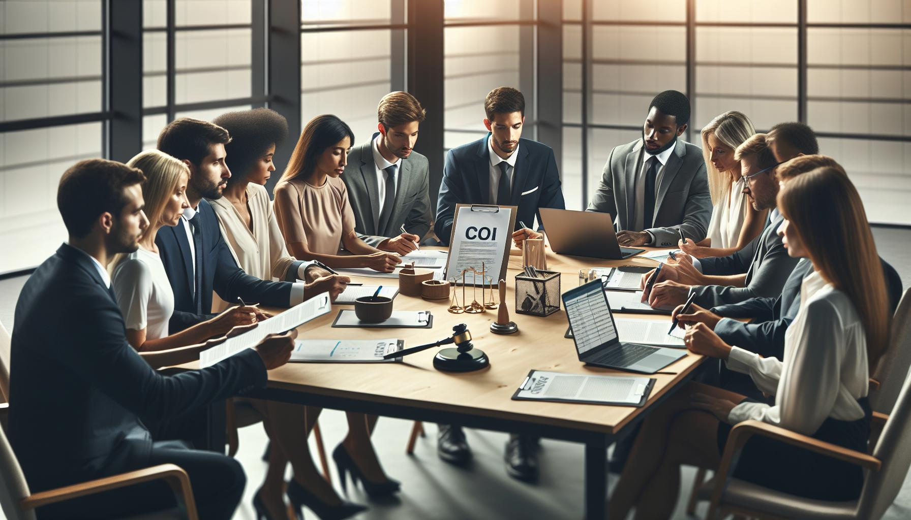 Common COI Requirements for Businesses