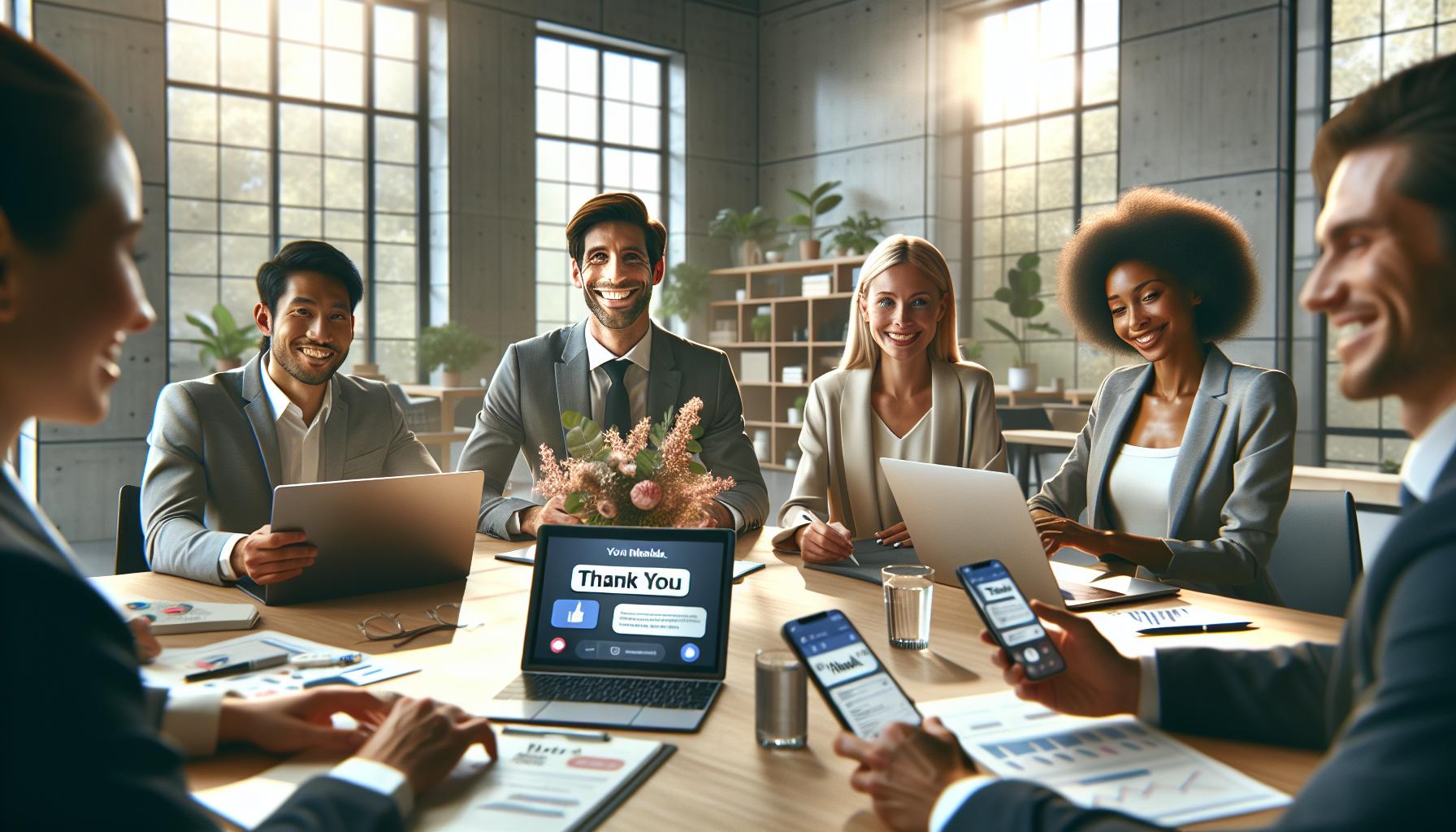 Using Social Media to Thank Customers