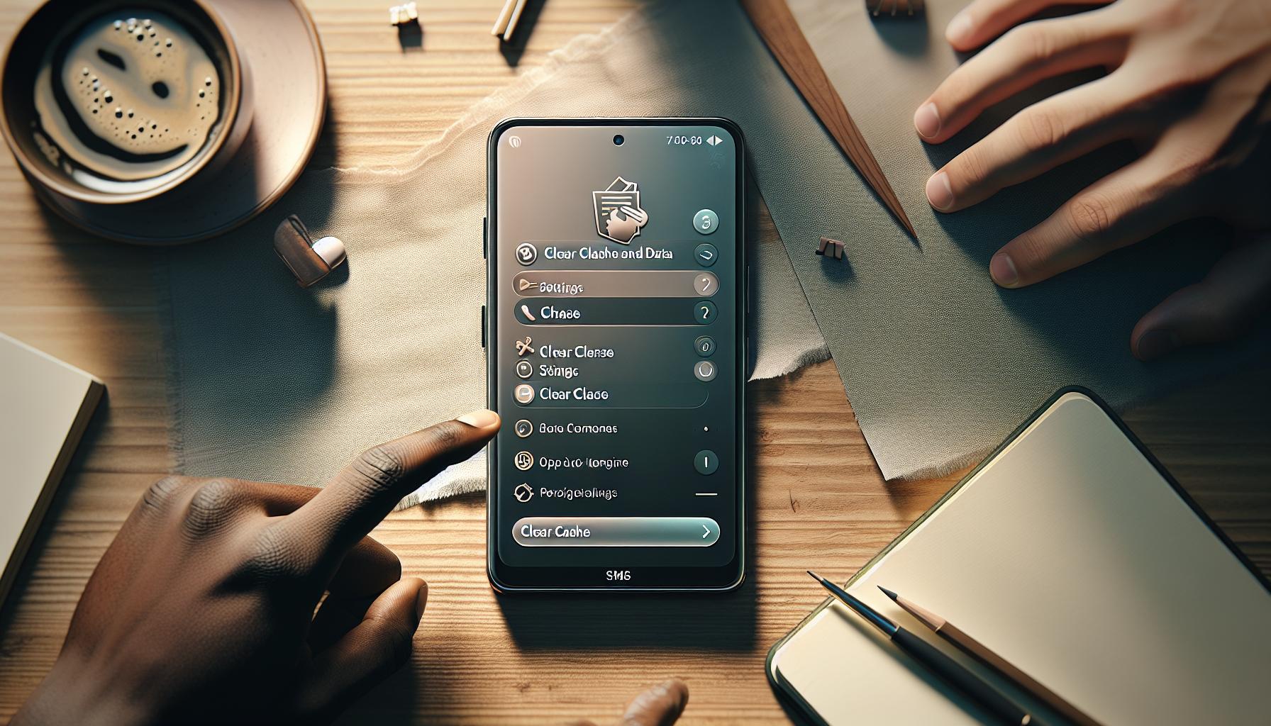 How to Clear Cache and Data for SMS Apps