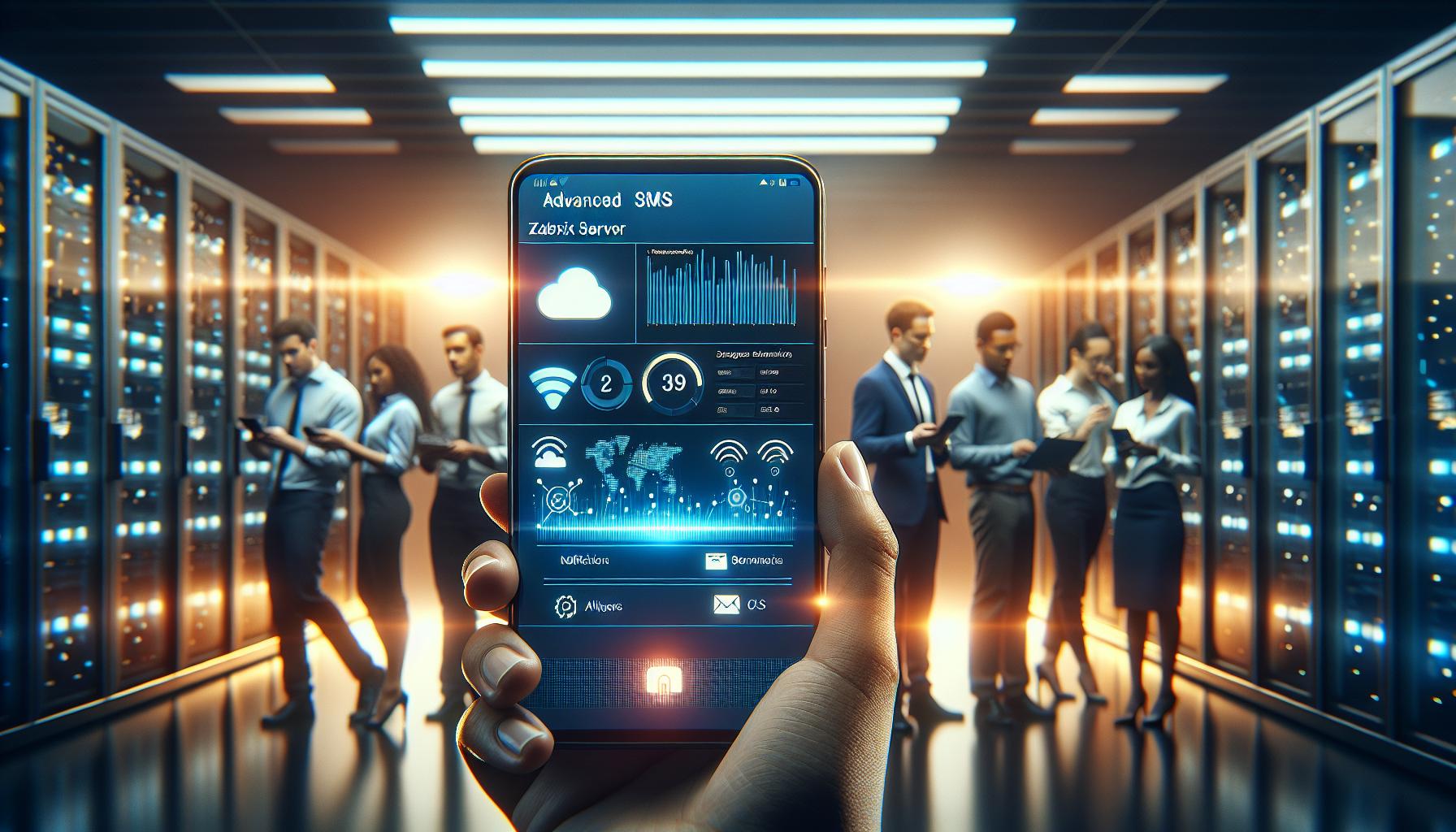 Advanced SMS Features in Zabbix Server