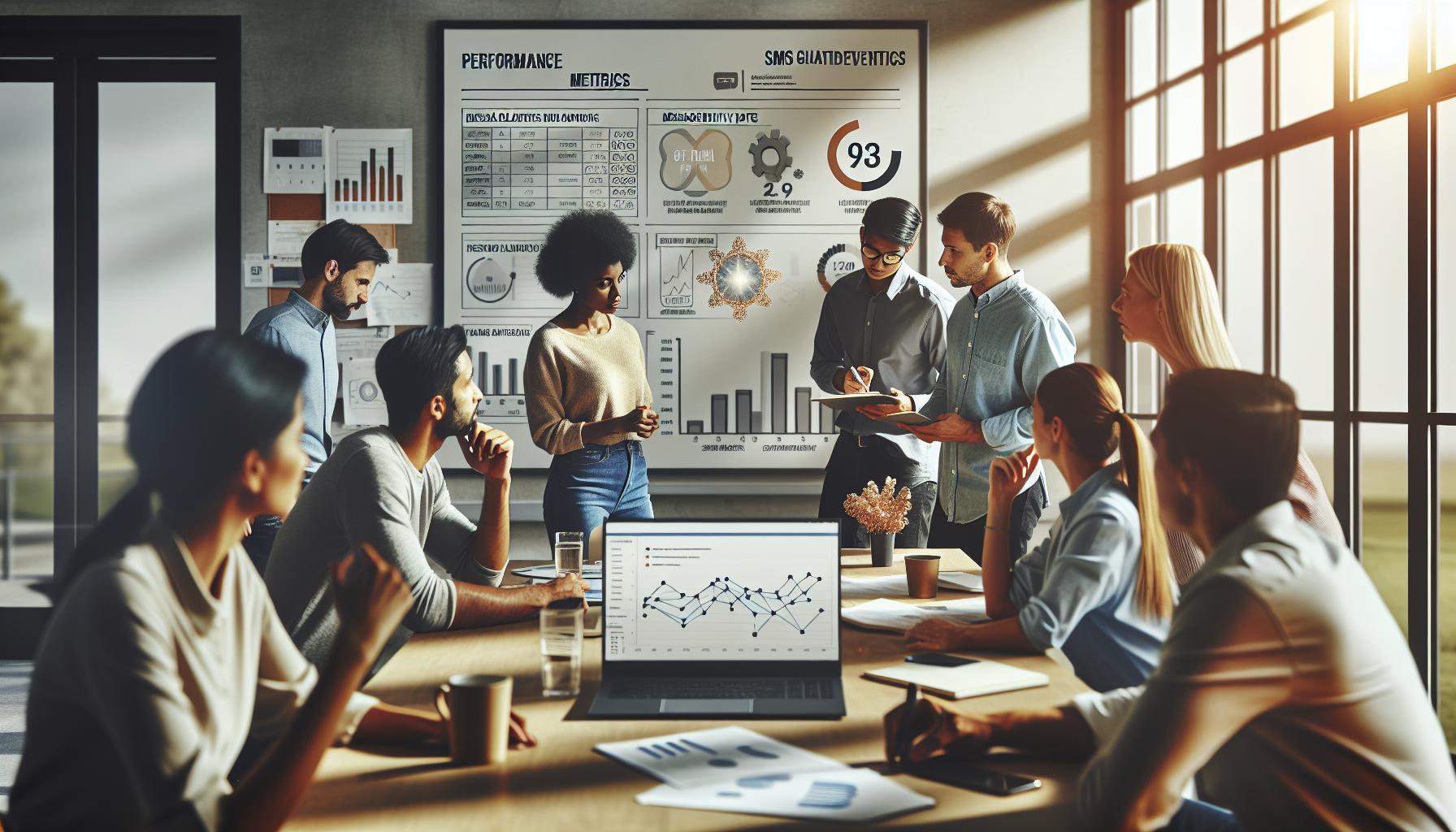 Performance Metrics for Evaluating SMS Gateways