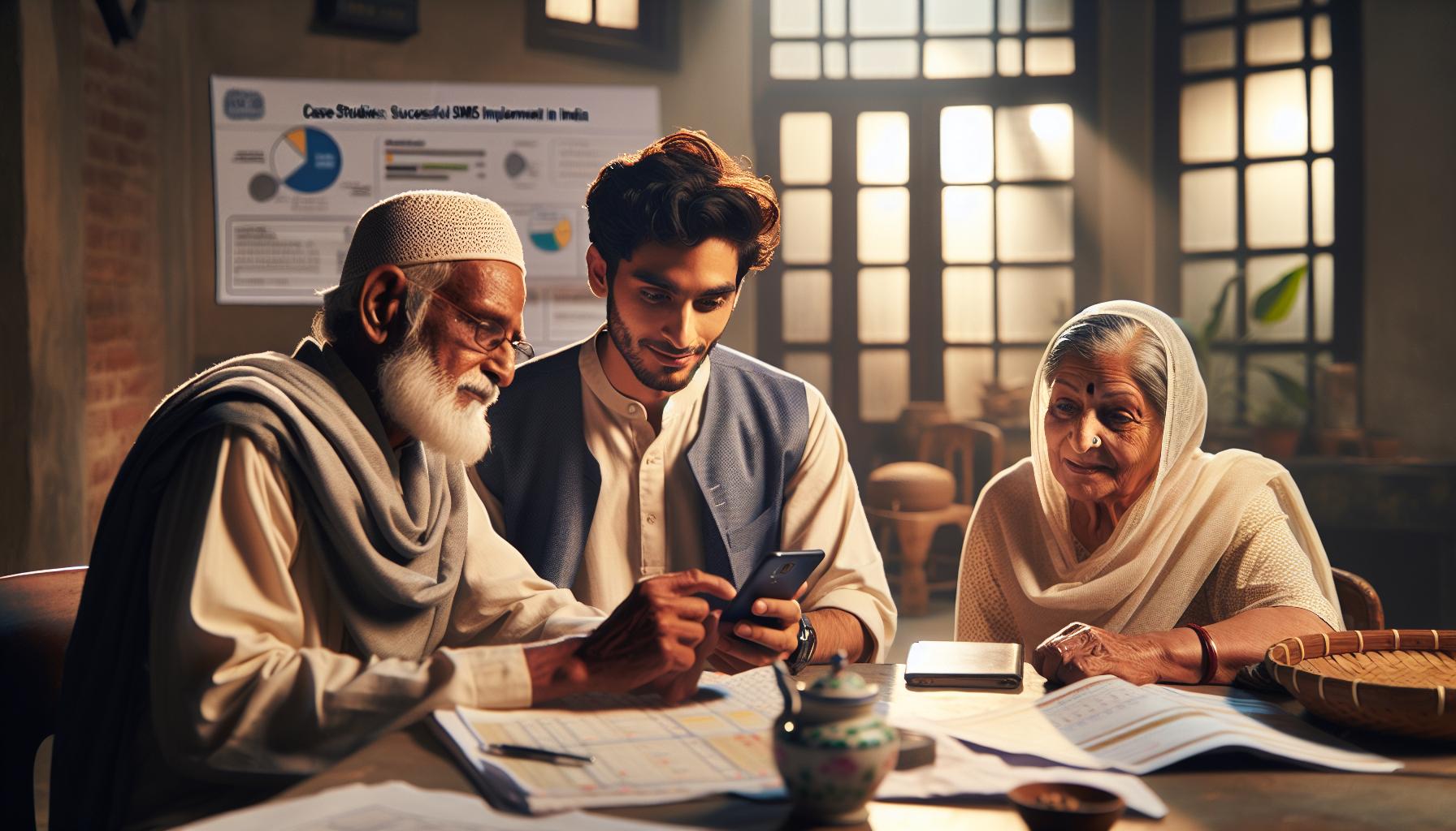 Case Studies: Successful SMS Implementations in India