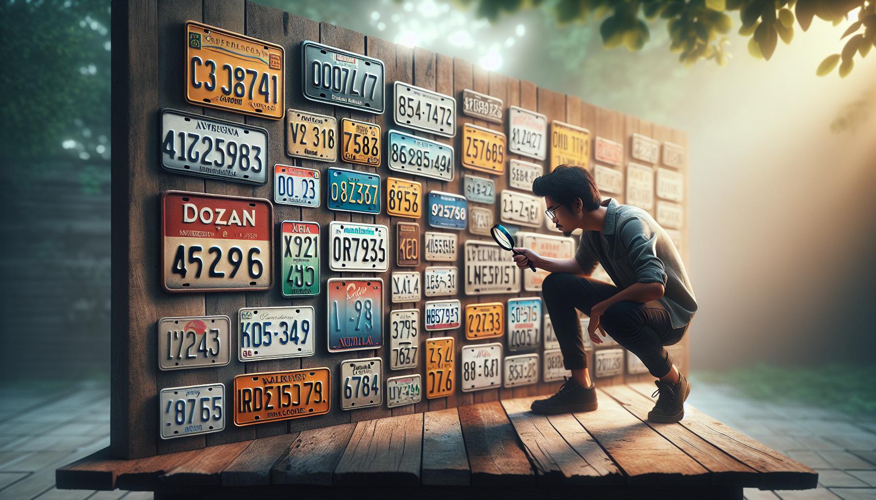 How Registration Numbers Vary by State or Country