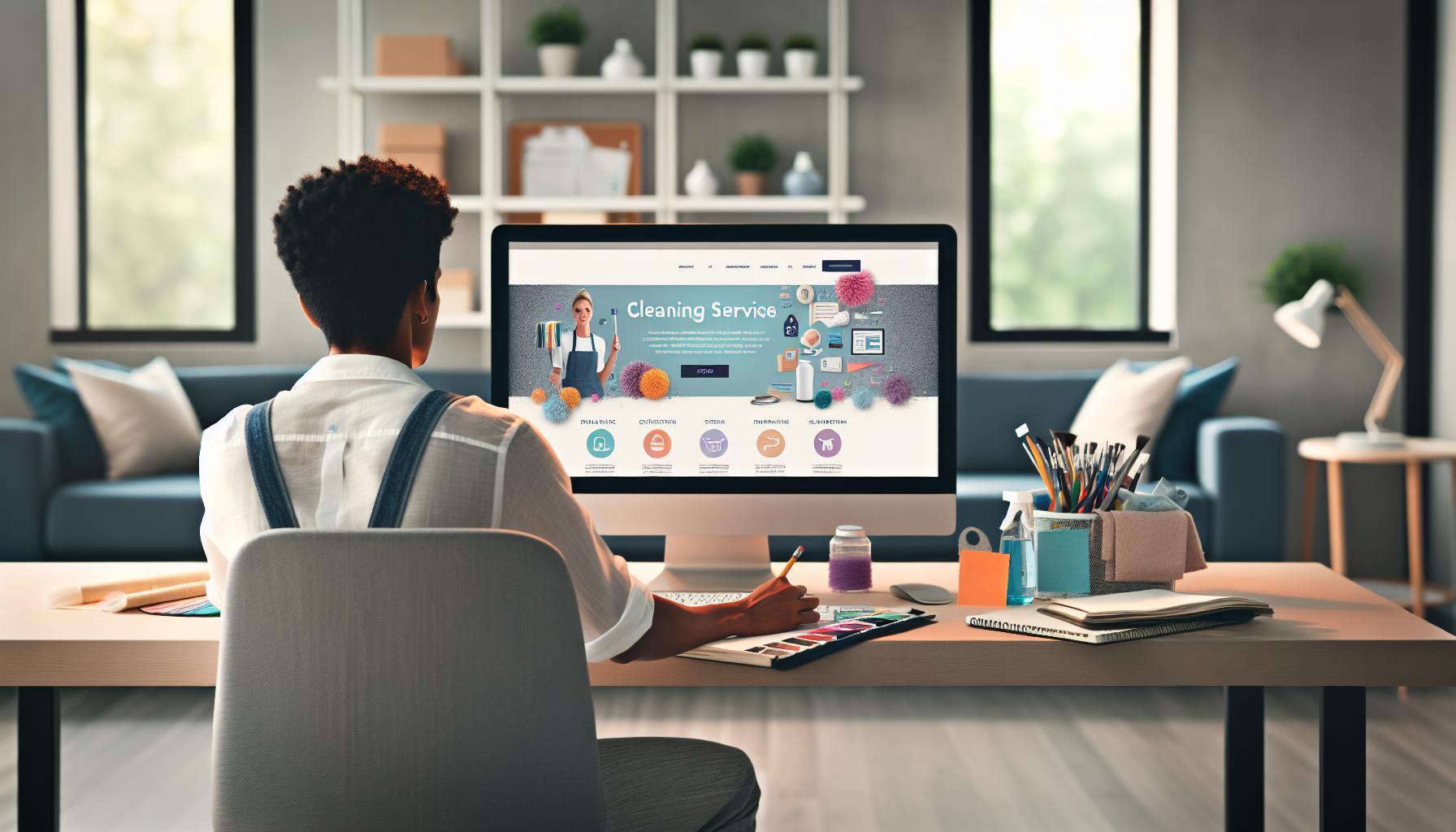 Creating an Appealing Cleaning Service Website