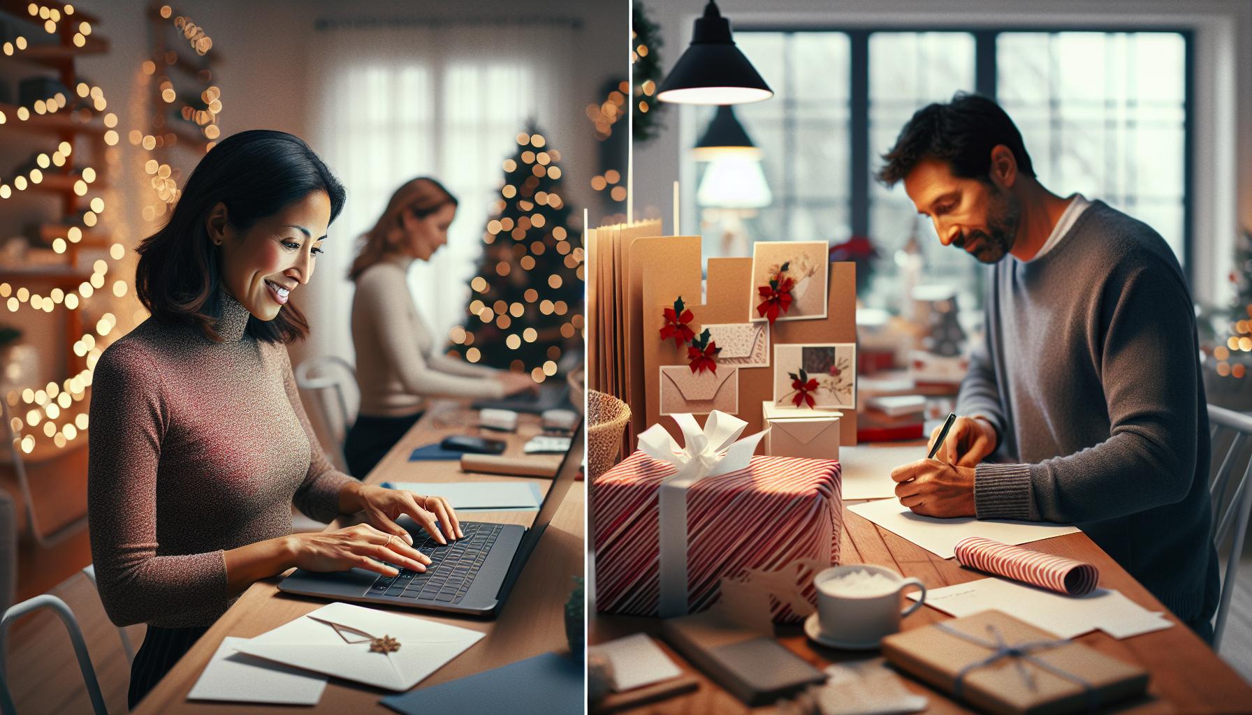 Digital vs. Physical Holiday Cards: Pros and Cons