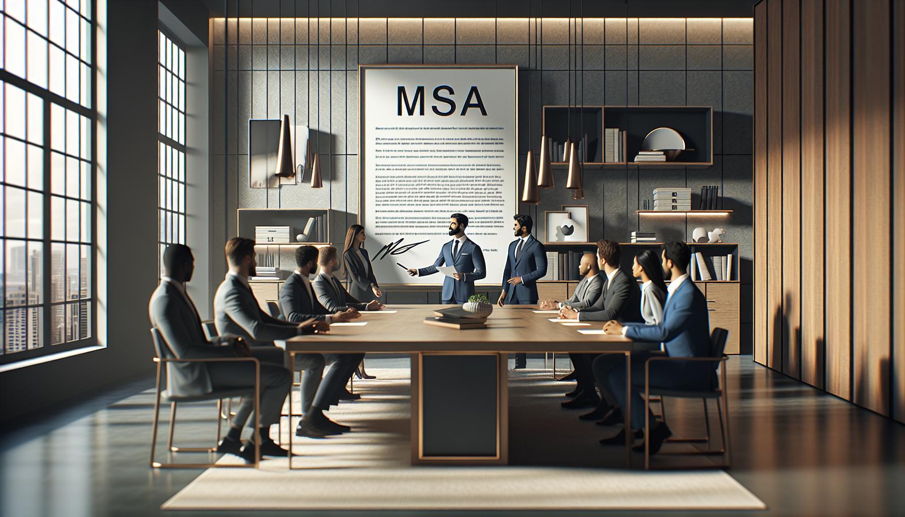 Why a Master Service Agreement is Essential for Businesses