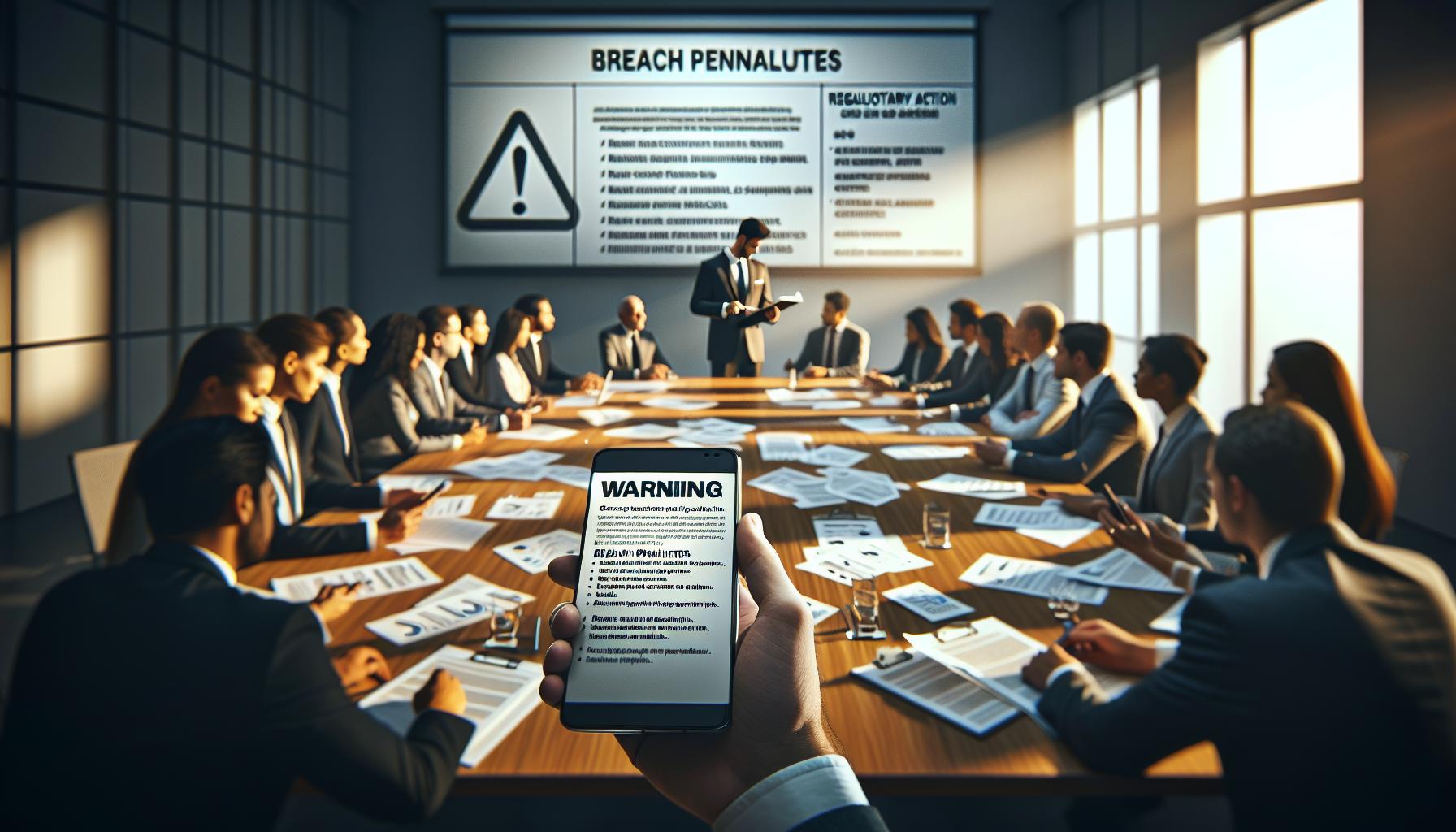 Consequences of Non-Compliance in Bulk SMS