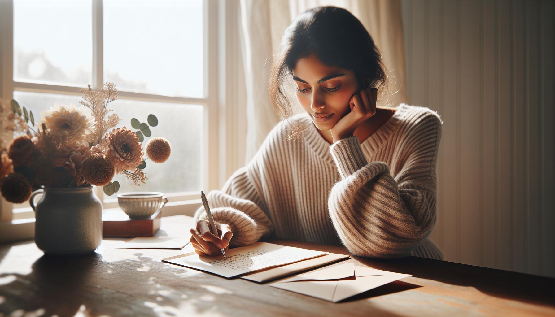 Writing a Heartfelt Thank-You Note