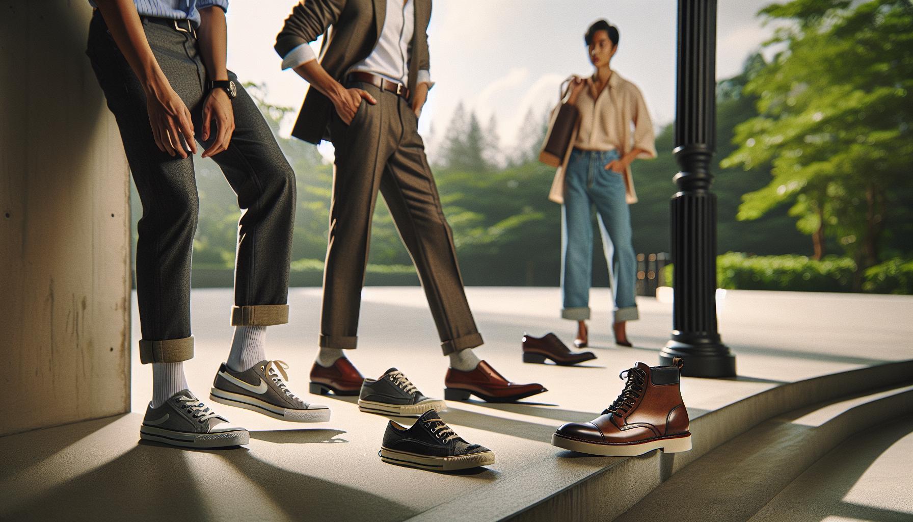 What is Considered Business Casual for Men: 2024 Style Guide 3 Footwear Choices: From Sneakers to Dress Shoes