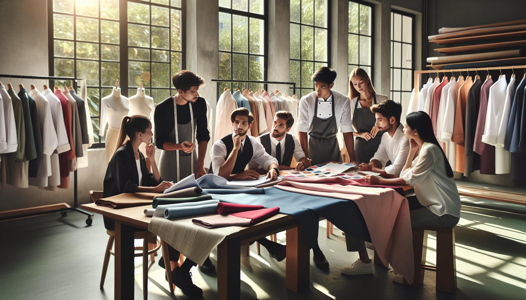 Fabric and Color Choices for Restaurant Attire